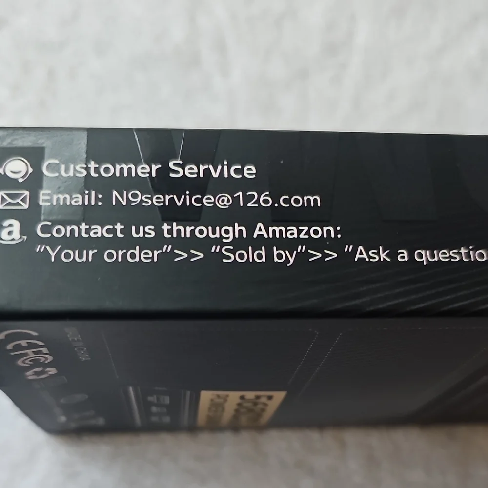 New N9 Portable Charger Power Bank 56800mAh Fast Large Capacity Travel Camping